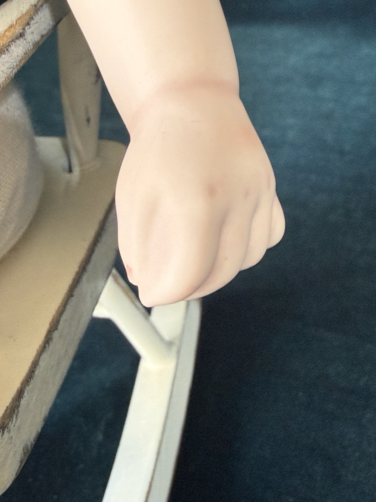 Vintage Reproduction Of Porcelain 10” Baby Doll By Dianna Effner
