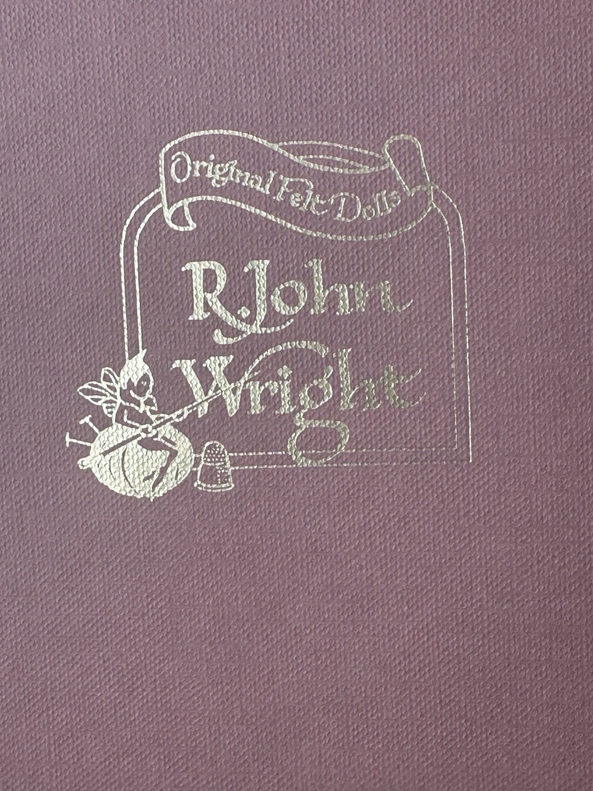 Collectible 11 1/2” John Wright  Genevieve Felt Doll LE 150 Box/Tag