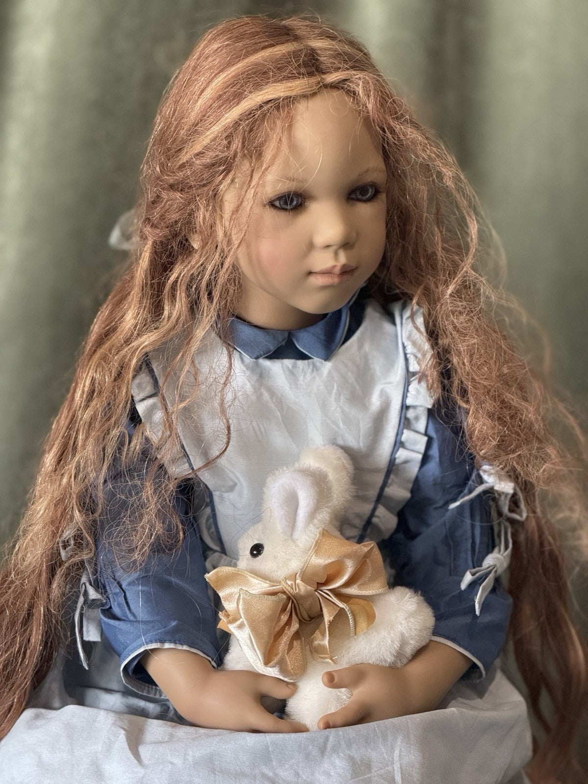 Vinyl Annette Himstedt 31” Doll “Krissi 1” Limited Edition 2 Year Production
