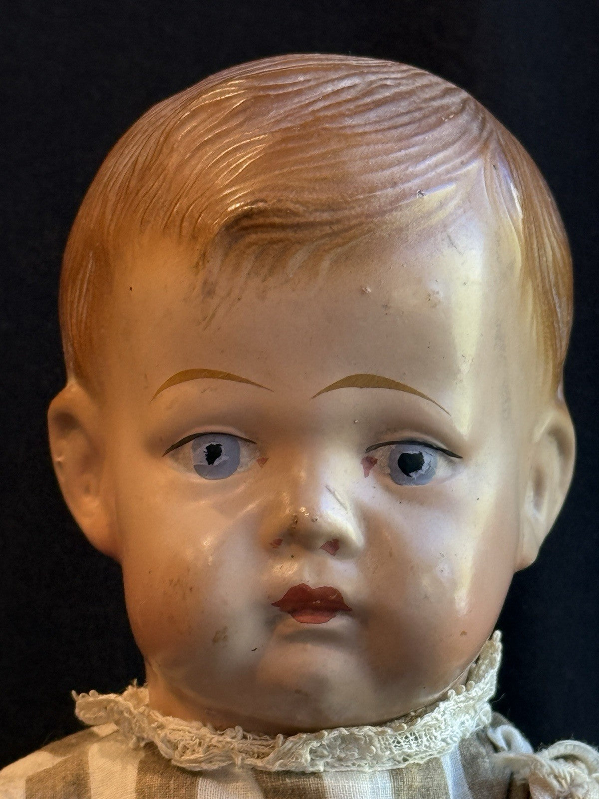 Antique American 12” Tommy Tucker (?) Composition Character Doll