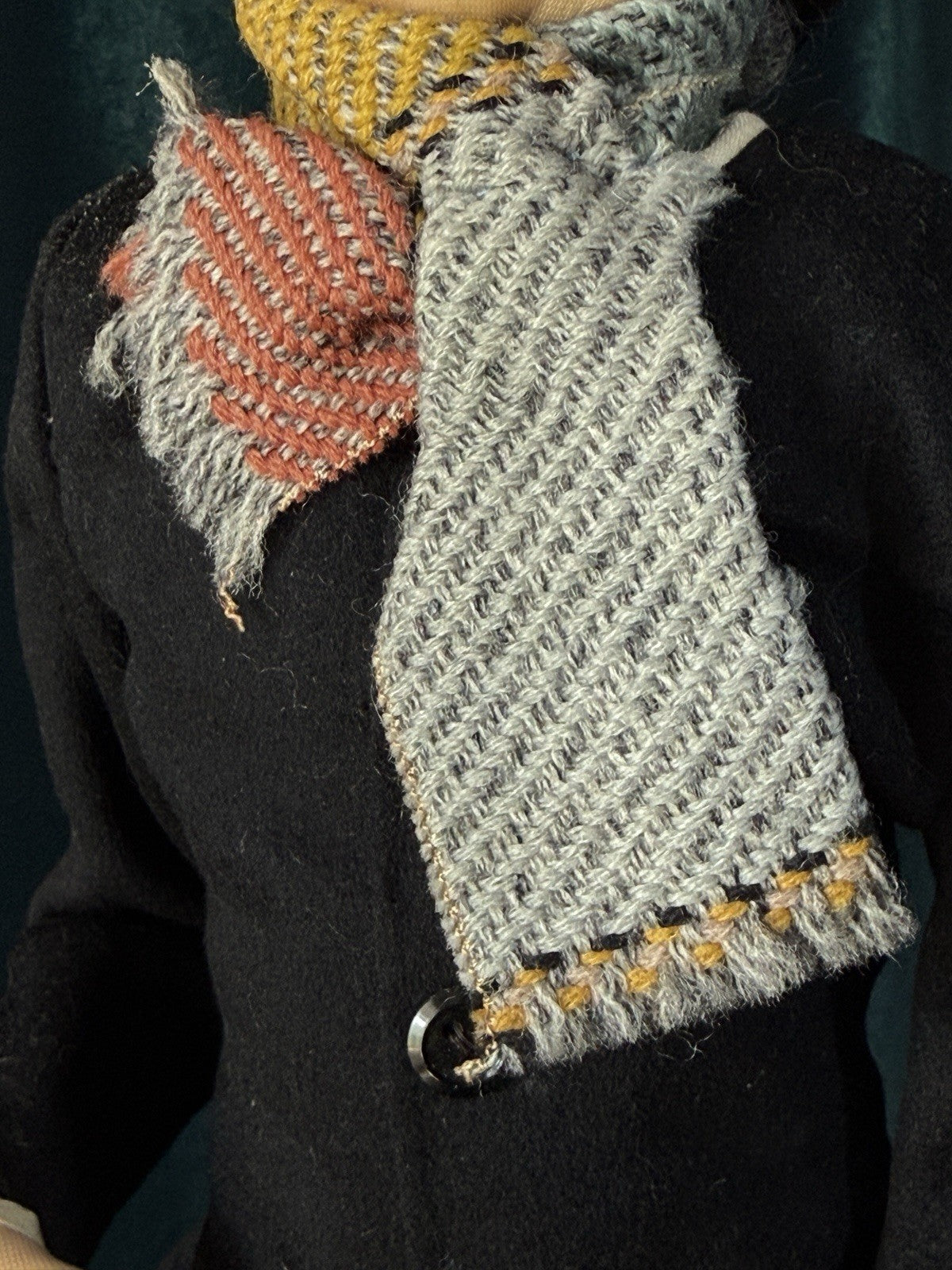 Rare Charles Dickens’ Character Scrooge 20” Stockinette Doll by Bernard Ravca
