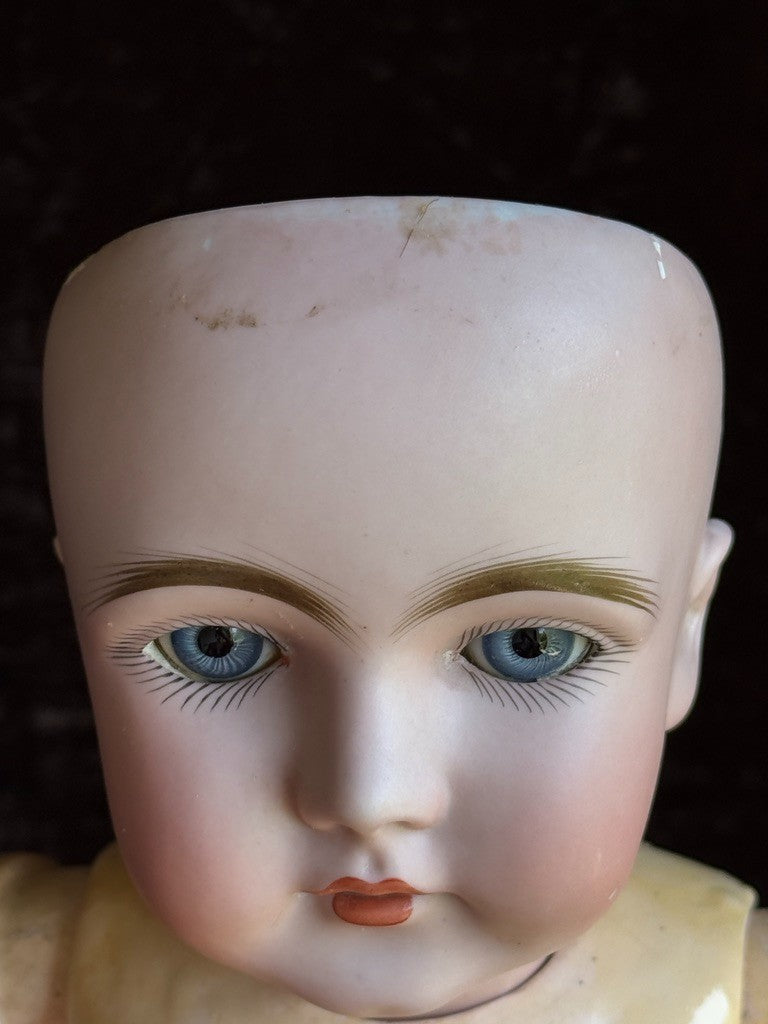 Rare Antique German 20” Kestner 149 Bisque Head Doll