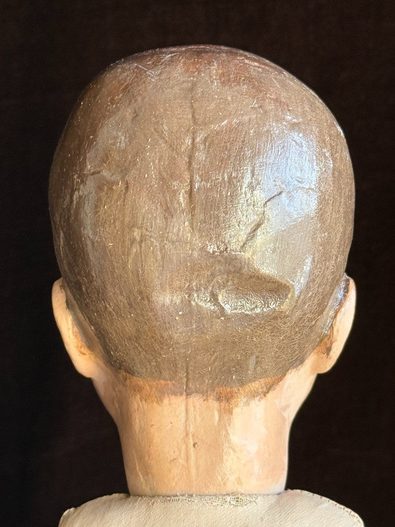 Unidentified German (?) 15.75” Kathe Kruse Style Oilcloth Boy Doll