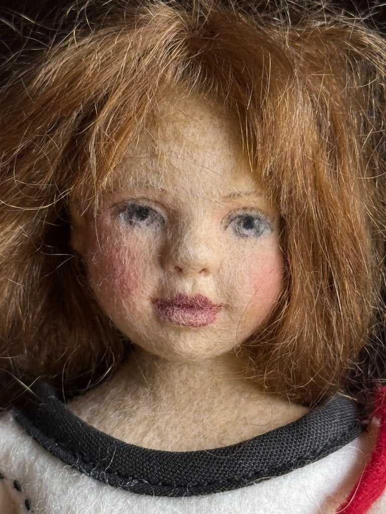 Collectible 8.5” Maggie lacono First Day of School Doll MIB