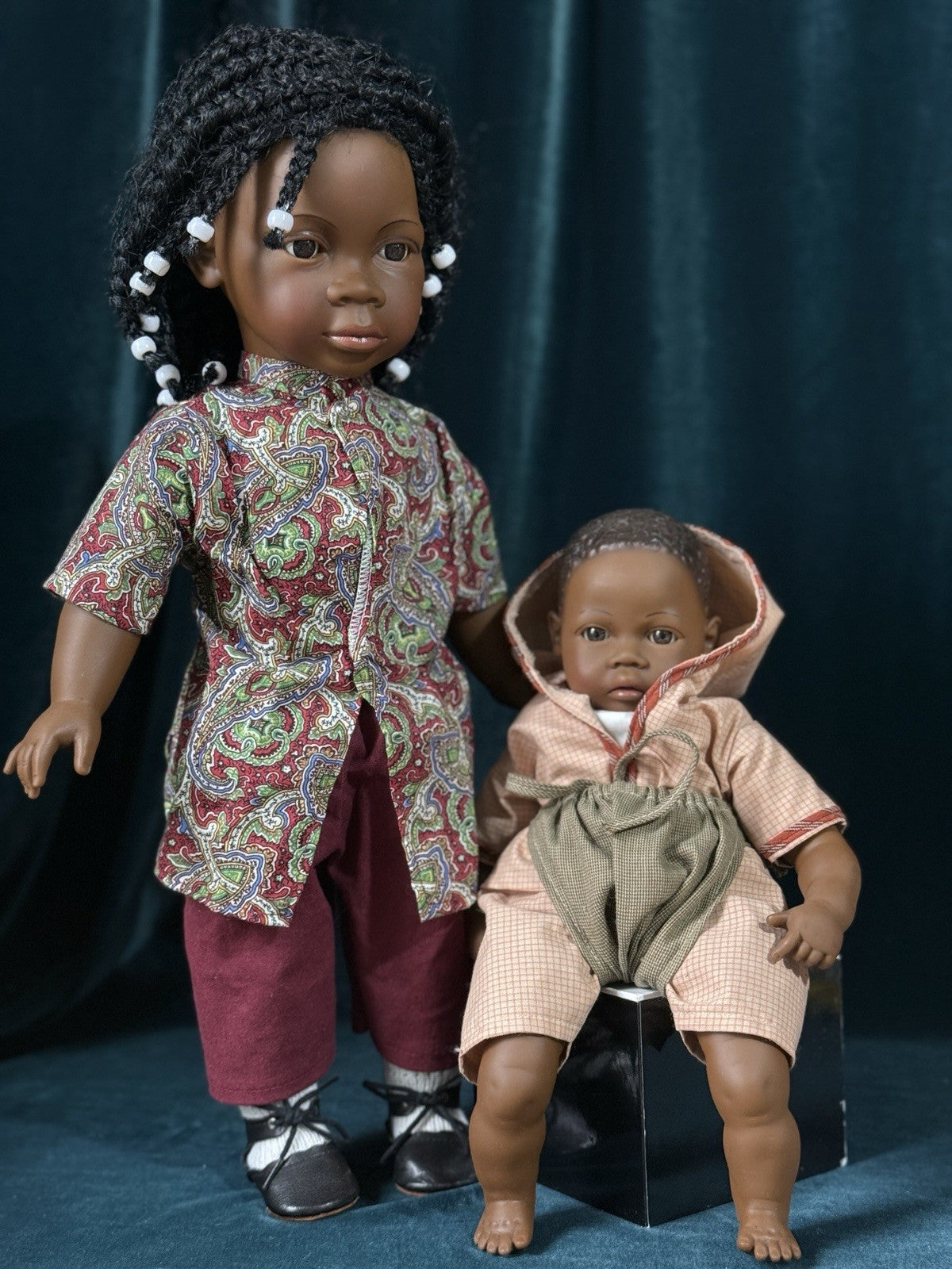 Lot Of 2 Artist Heidi Ott AA Dolls Box & COA