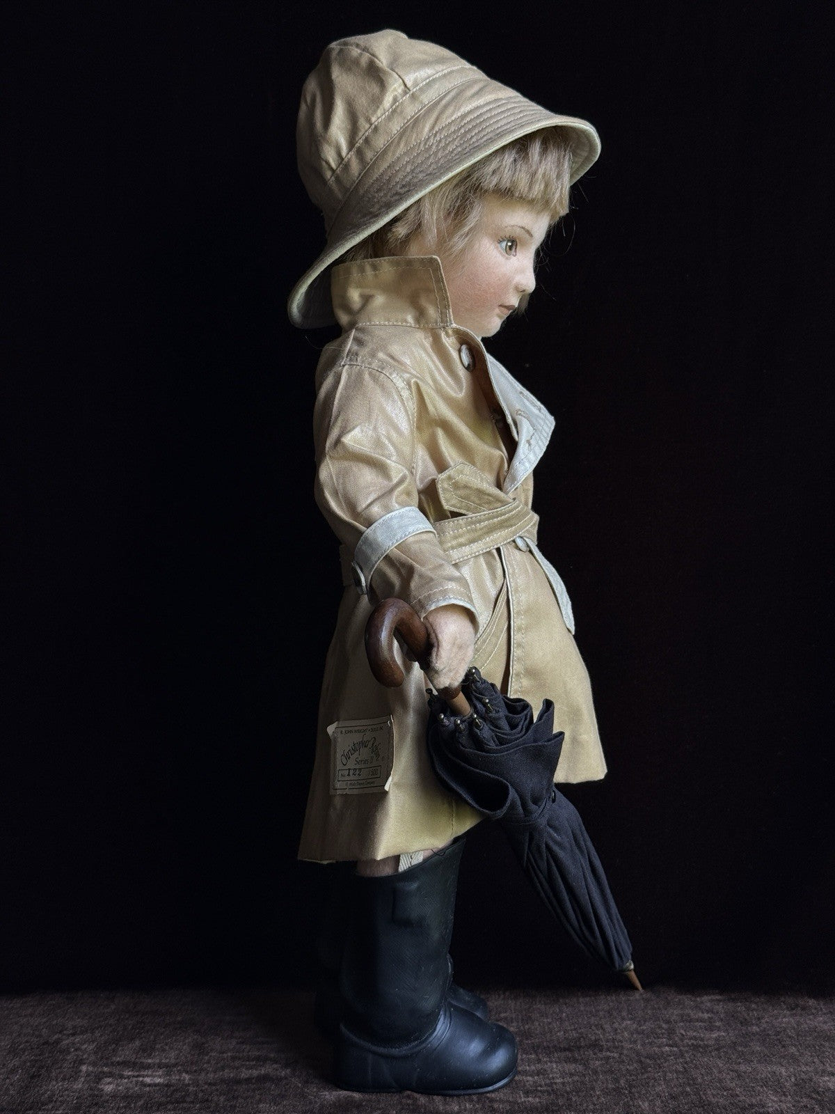 John Wright Christopher Robin Winnie the Pooh Series II Cloth Felt Doll LE 500