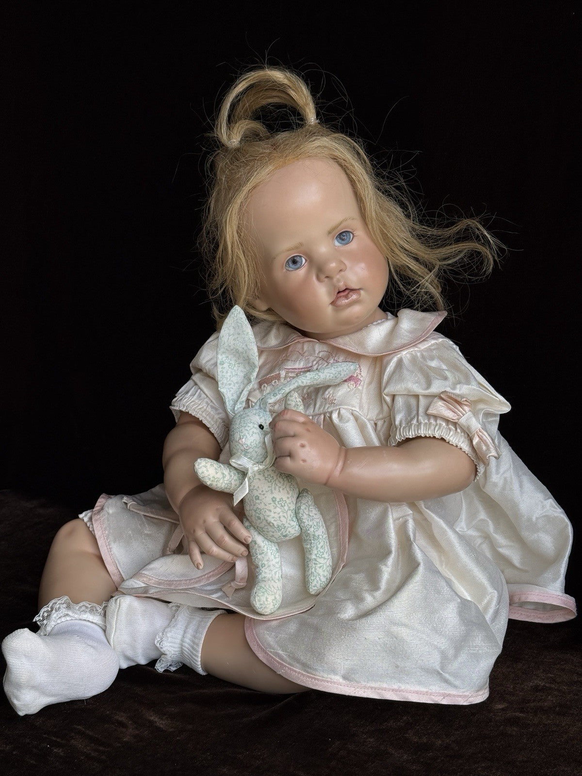 German 23” Hildegard Gunzel Wax Over Porcelain Emily Doll in Box LE USA 25