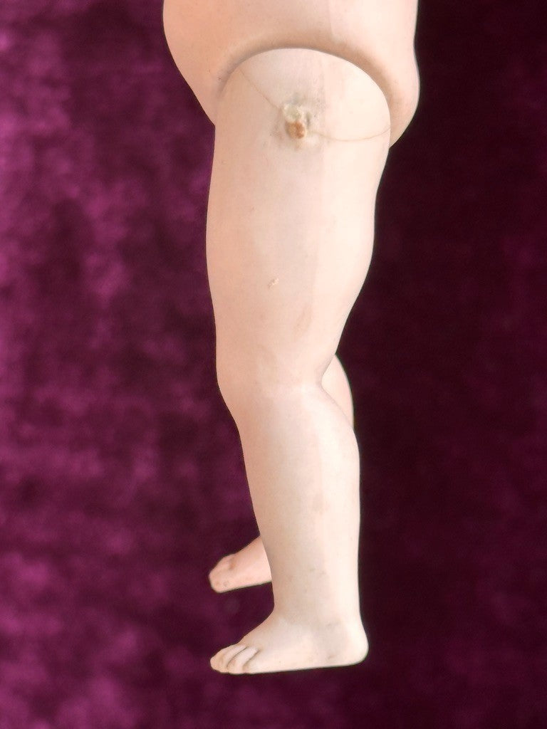 Rare Antique German Kestner 6" Barefoot All-Bisque Miniature Close Mouth Doll