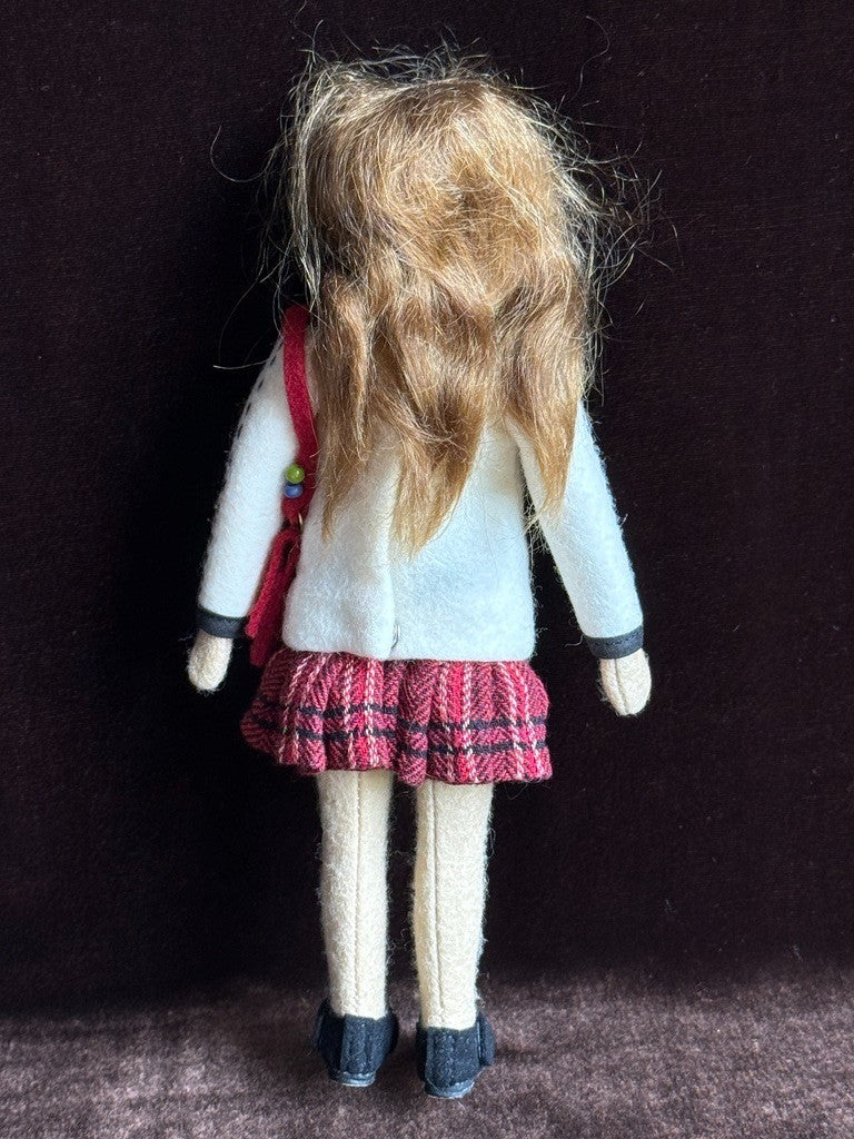 Collectible 8.5” Maggie lacono First Day of School Doll MIB