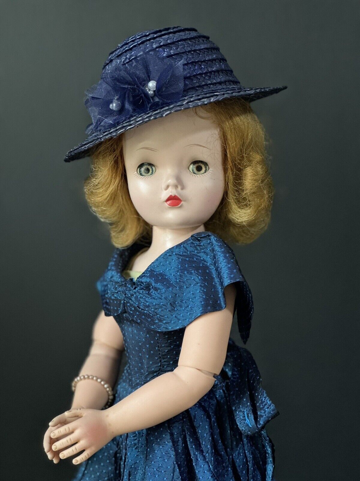 Vintage 1950’s Madame Alexander 20” Cissy Hard Plastic Doll