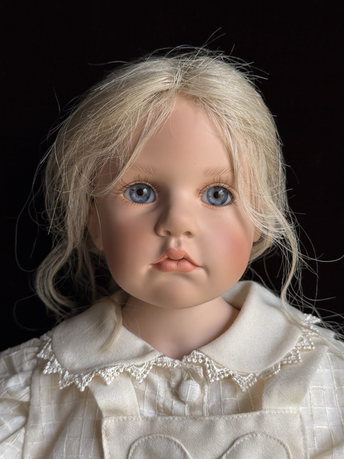 Collectible Vinyl 30” Bambina Bella Doll by Hildegard Gunzel WMP LE 500, Box