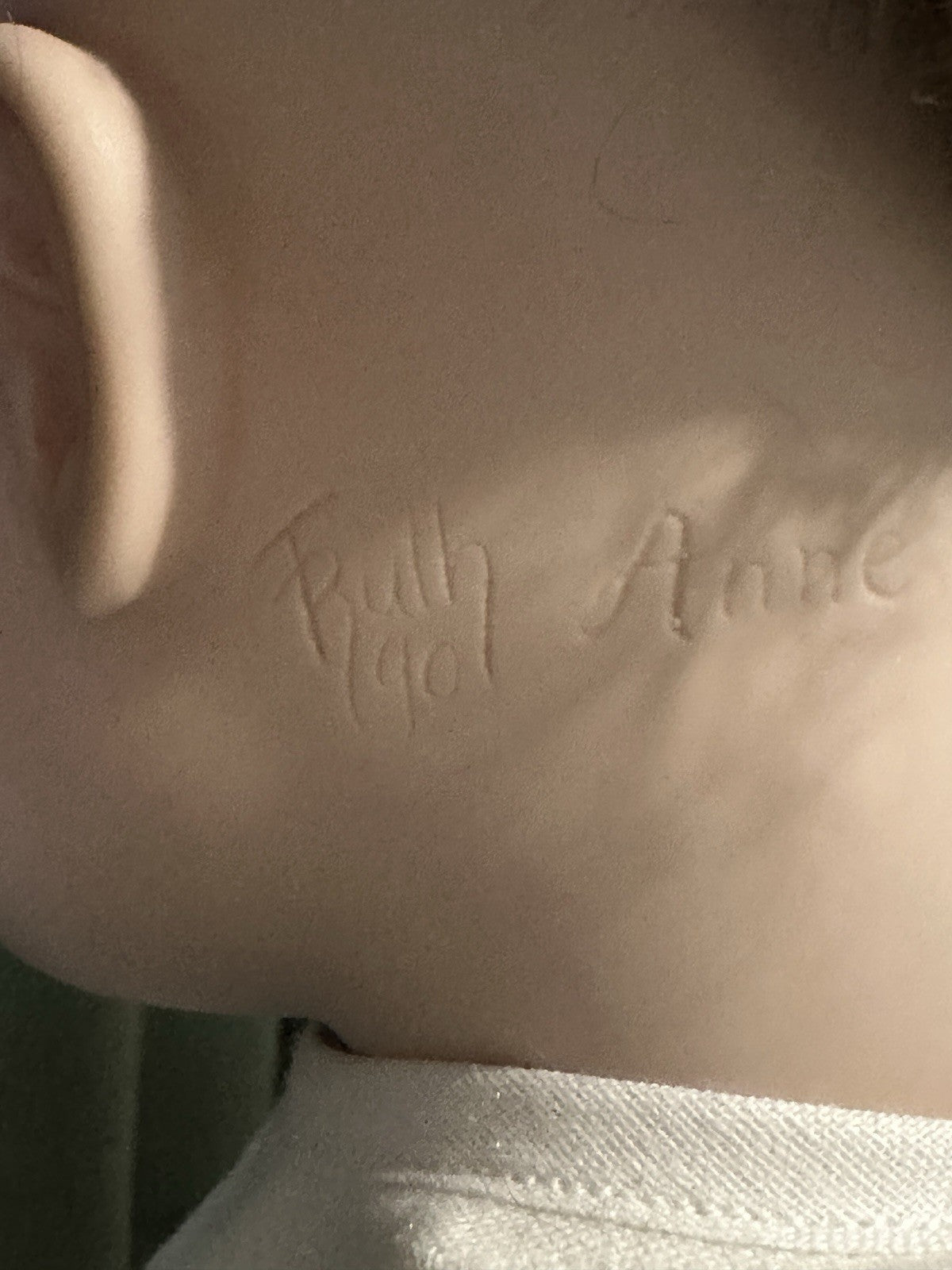 Collectible Artist 24” Porcelain Doll “Anne” by Ruth Treffeisen LE 37/100 COA