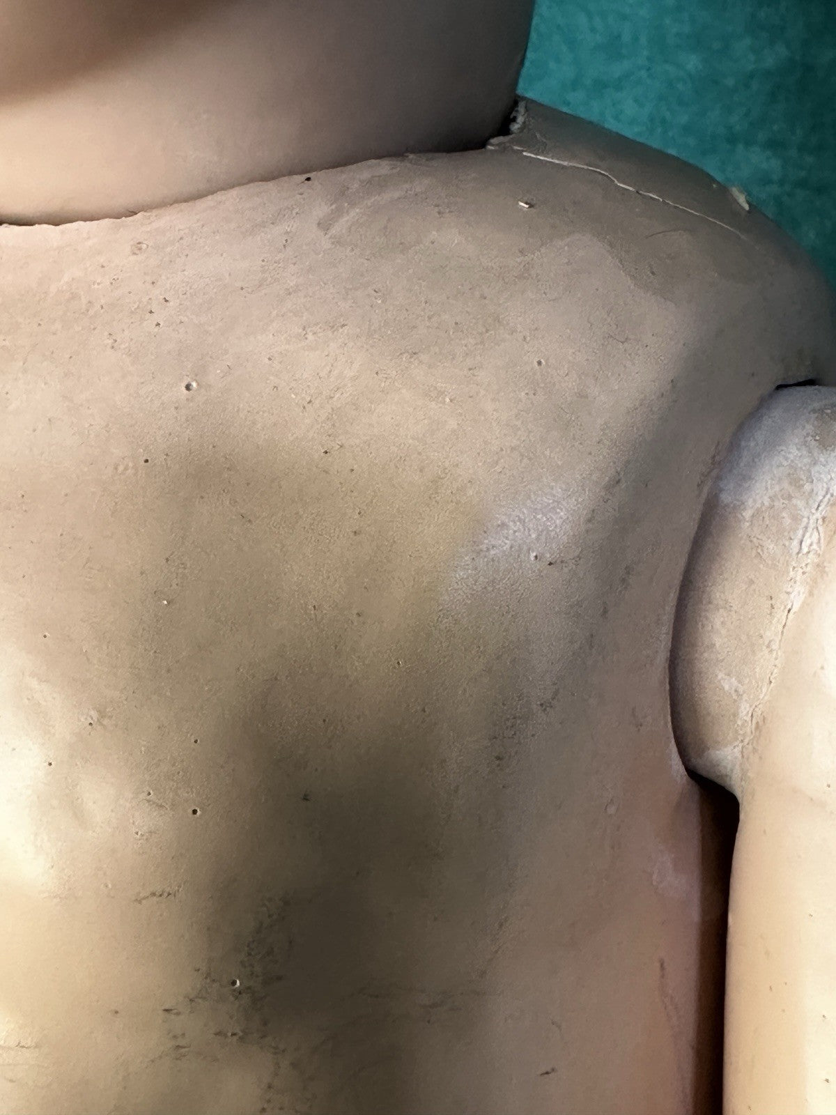 Antique German 28” JDK Kestner 260 74 Bisque Toddler Head Doll Composition Body