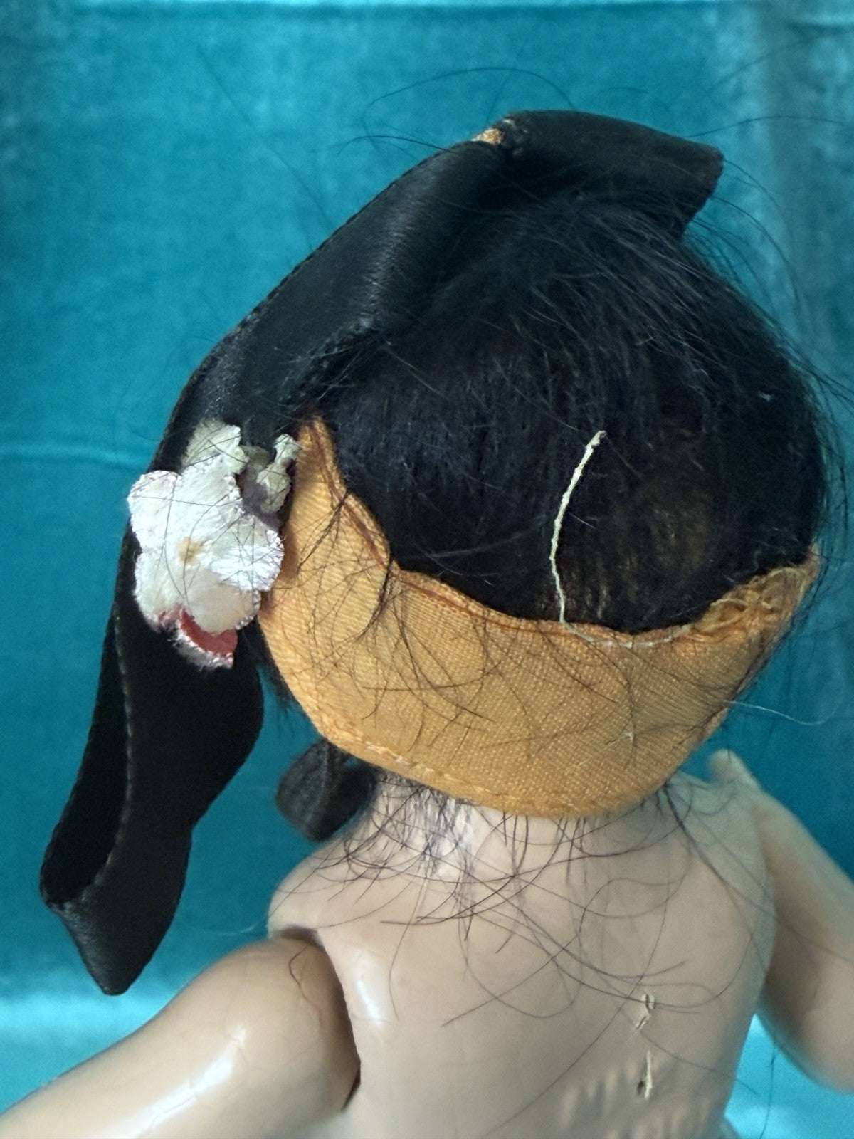 Rare Vintage 1936 Composition Madame Alexander  "Tiny Betty" Chinese 7” Doll