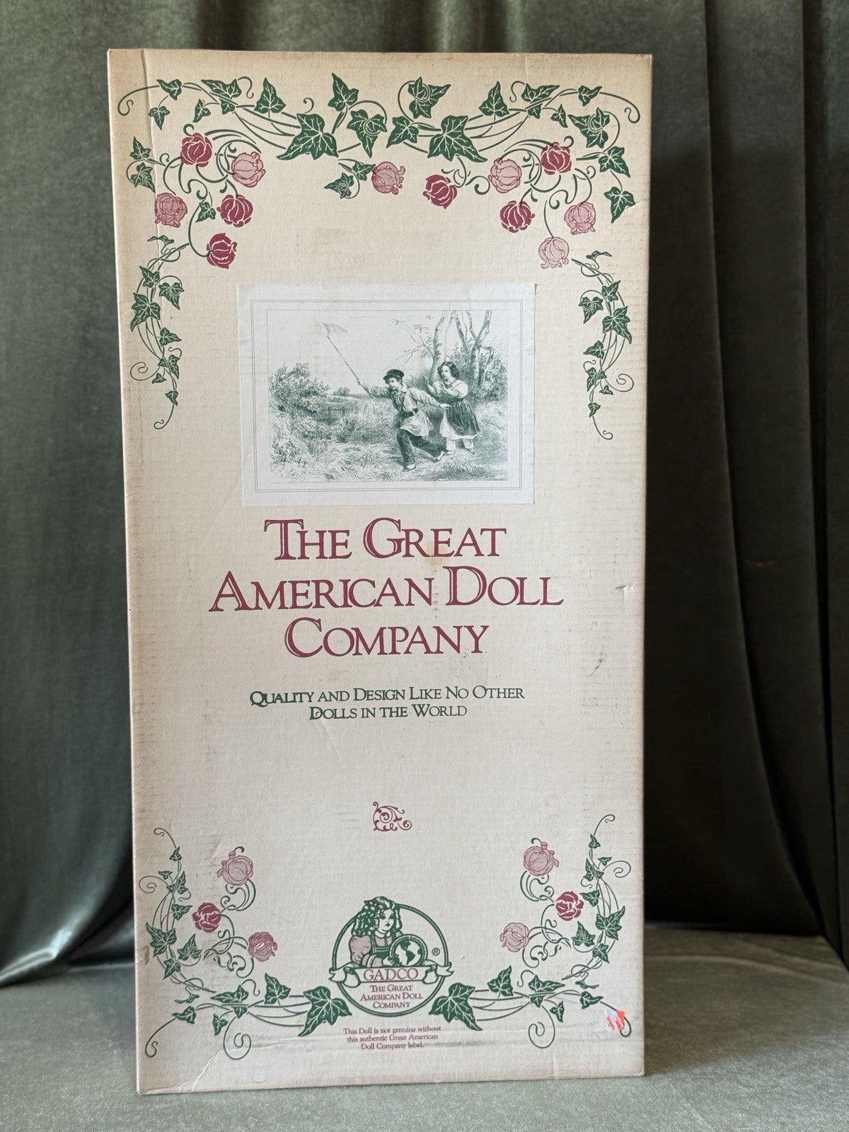 Rotraut Schrott Native American Indian 29” Vinyl Doll “Suzi” GADCO art print/box