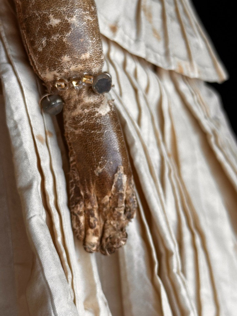 Antique German 18” Countess Dagmar Parian Bisque Head China Doll