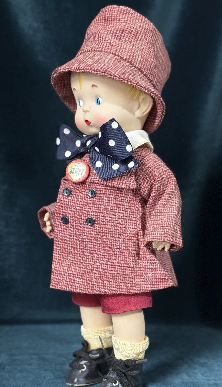 Vintage 1979 Limited Edition Vinyl Skippy 14” Doll By Effanbee Company