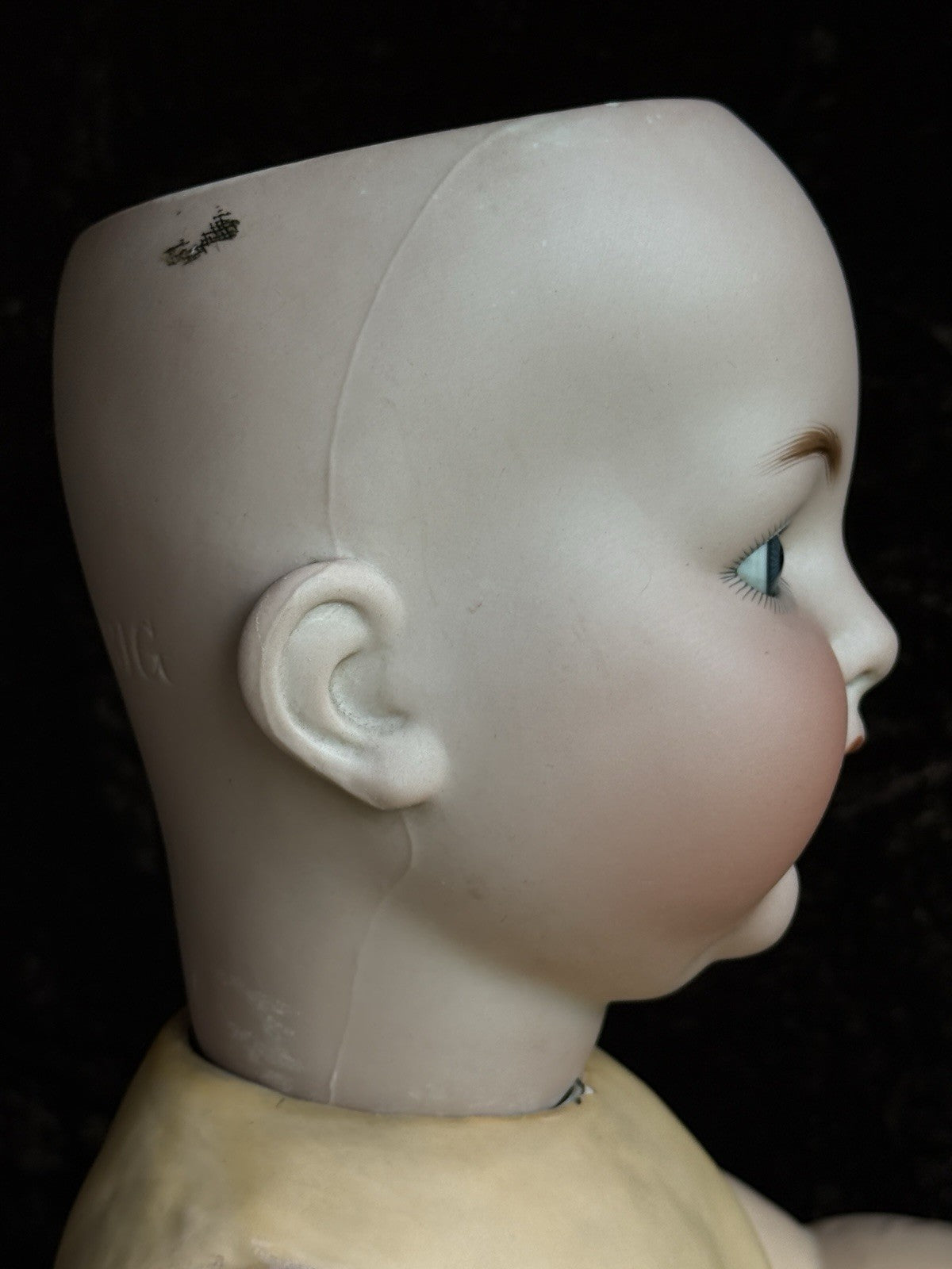 Antique German 24” Simon & Halbig Kammer & Reinhardt 126 Bisque Head Baby Doll