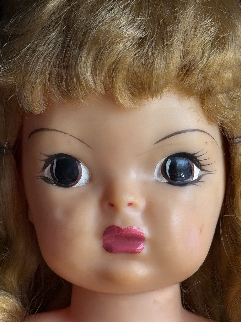 Vintage Terri Lee Plastic Doll with Multiple Outfits