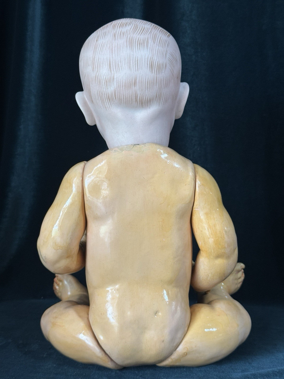 Antique German Hertel, Schwab & Co Baby 19” Character BabyDoll
