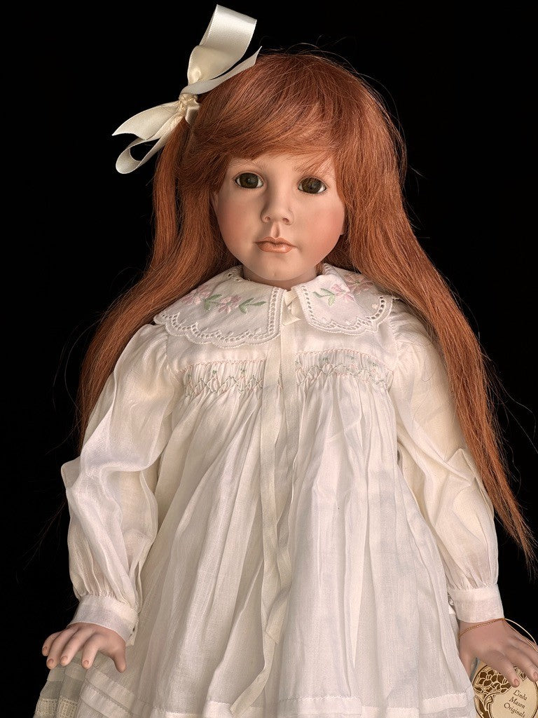 Collectible Porcelain 23.5" Linda Mason Originals Daniella Doll LE 100