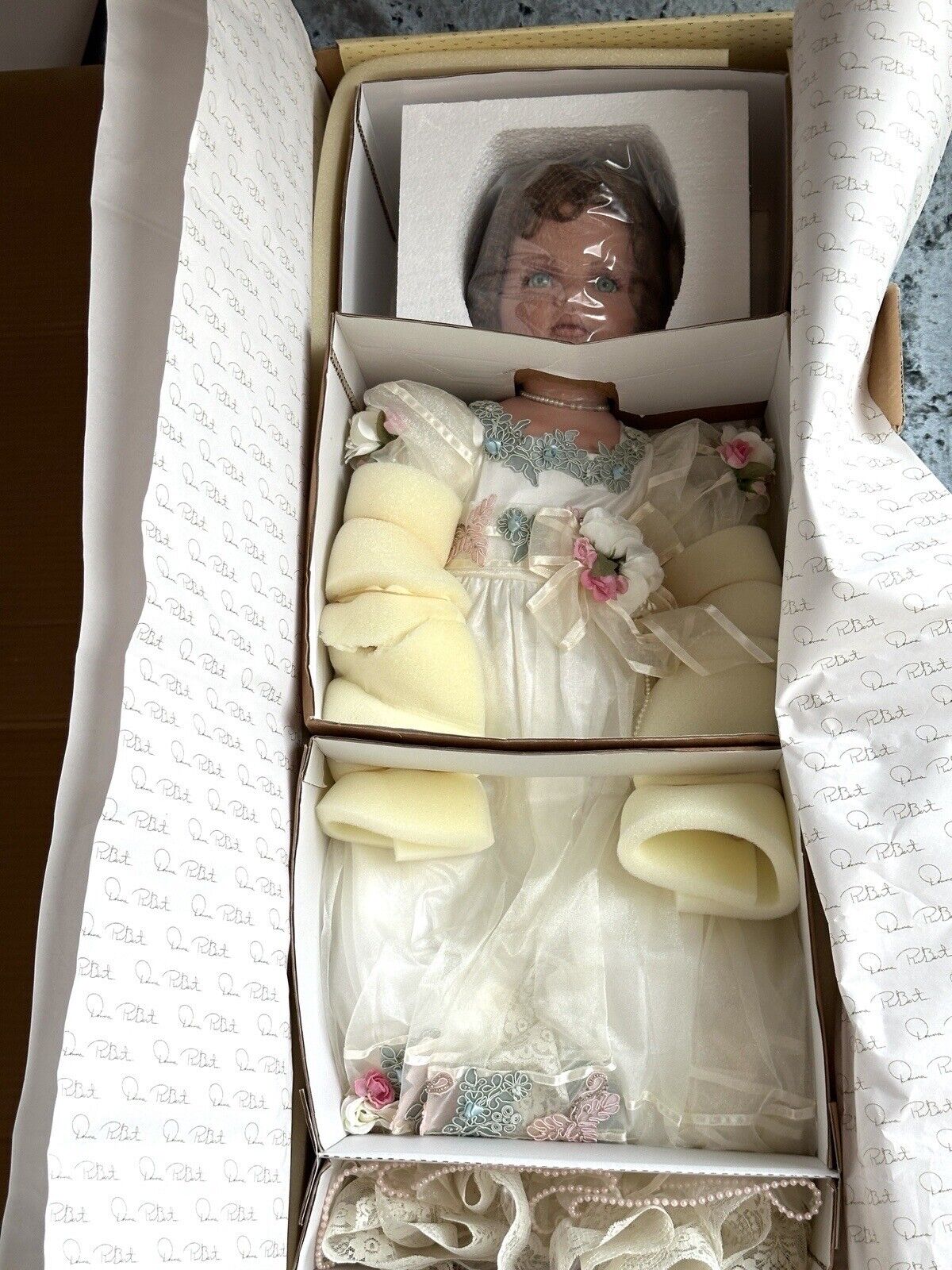 Collectible Lifelike Porcelain Doll Shannon by Donna RuBert Rustie LE 1500 NRFB