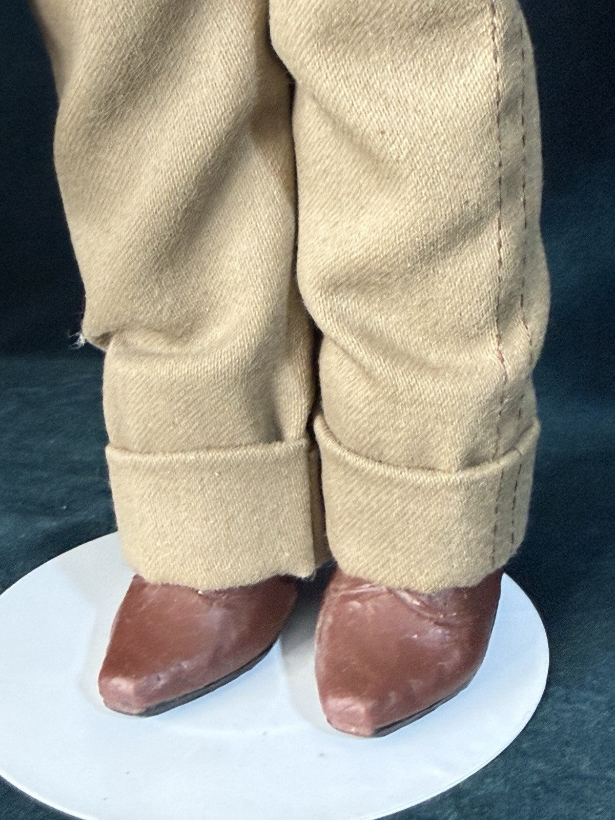 Lot Of 3 Vintage Effanbee/Franklin Mint Legend Series John Wayne Character Dolls