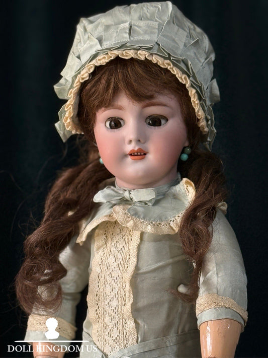 Antique German/French Tete Jumeau Simon Halbig Dep Bisque Head 19” Doll