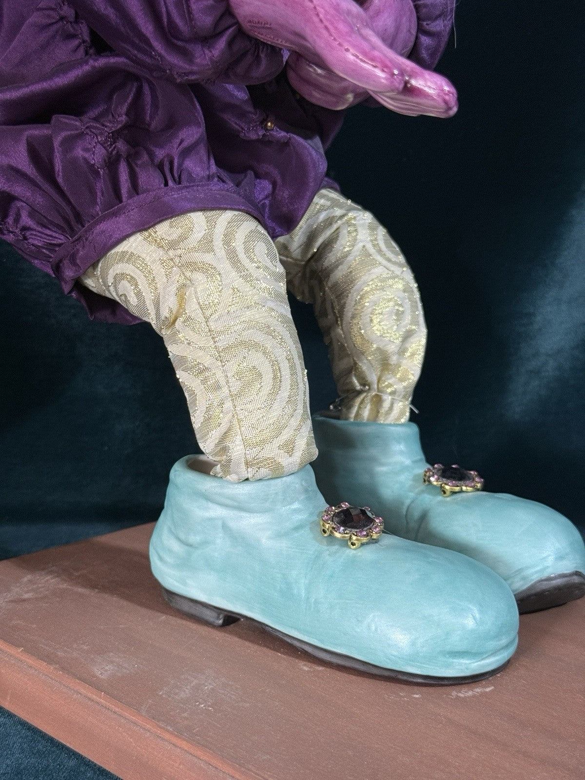 Artist Cynthia Baron Porcelain Jester Clown Mold “Kukla Klown” 18” Doll