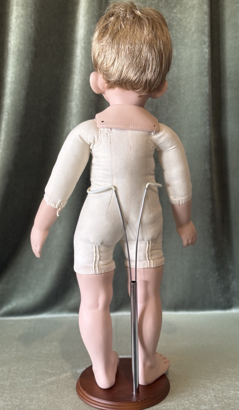 Artist Reproduction Of Porcelain 26” Doll “Tom Sawyer” by Donna Rubert Mold