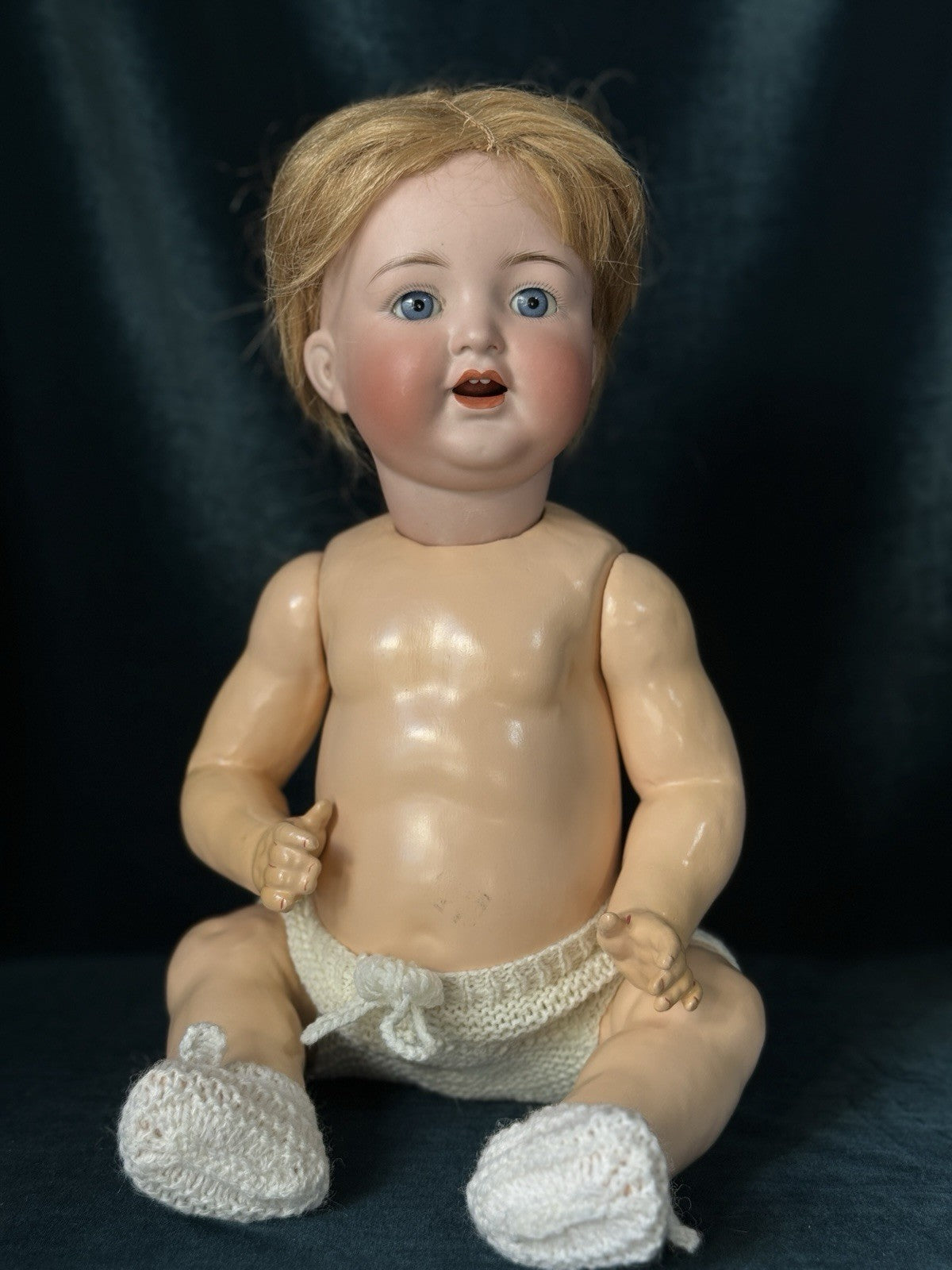 Antique German Kammer & Reinhardt Simon Halbig 126 Sleepy Eyes 18” Baby Doll