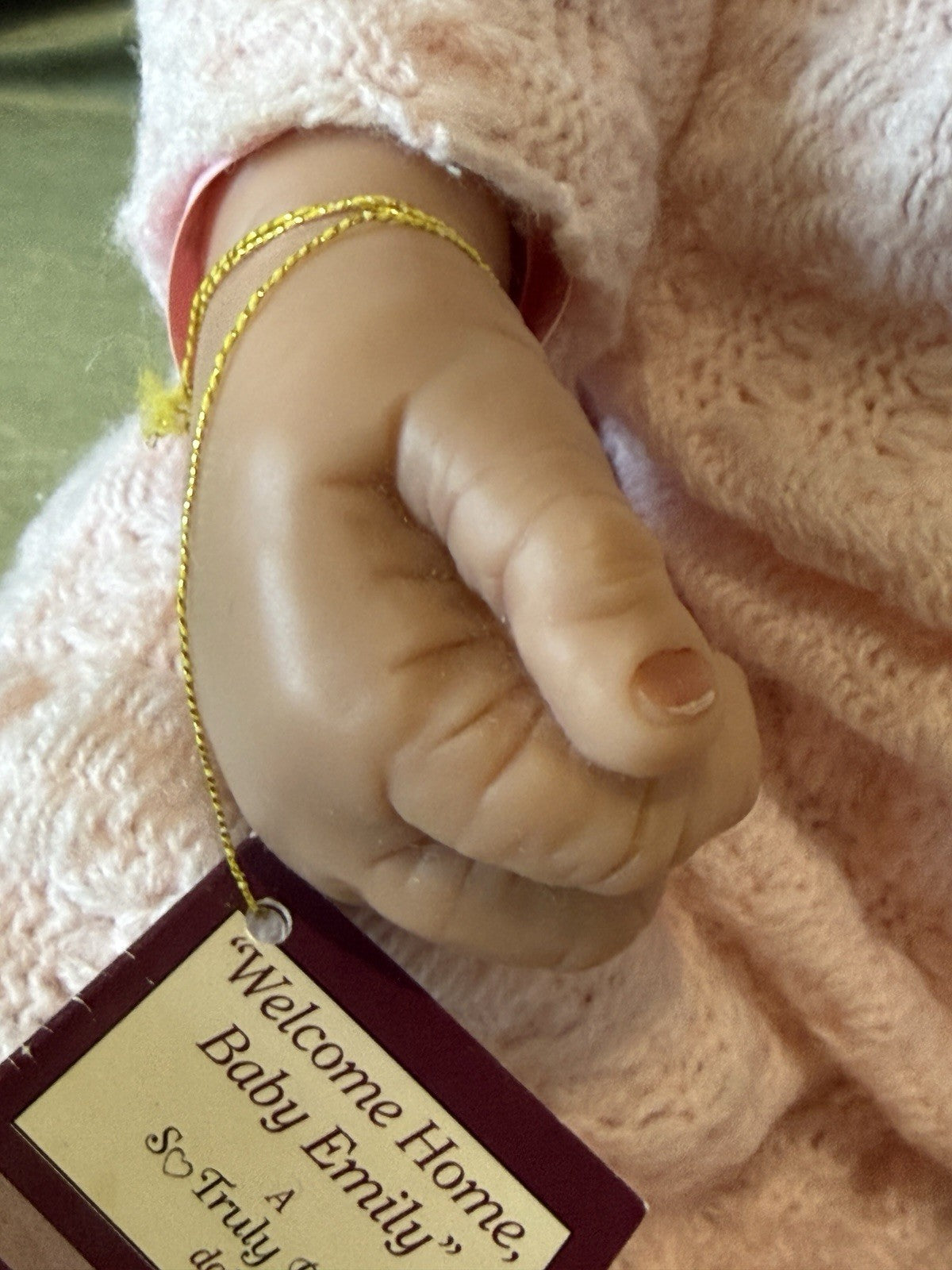 “Welcome Home Baby Emily” 20” Baby Doll by Linda Webb Ashton Drake Galleries