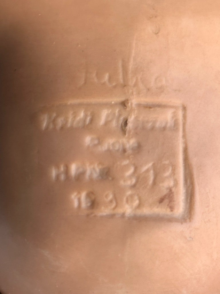 OOAK Collectible 24” Porcelain Cloth Heidi Plusczok Doll