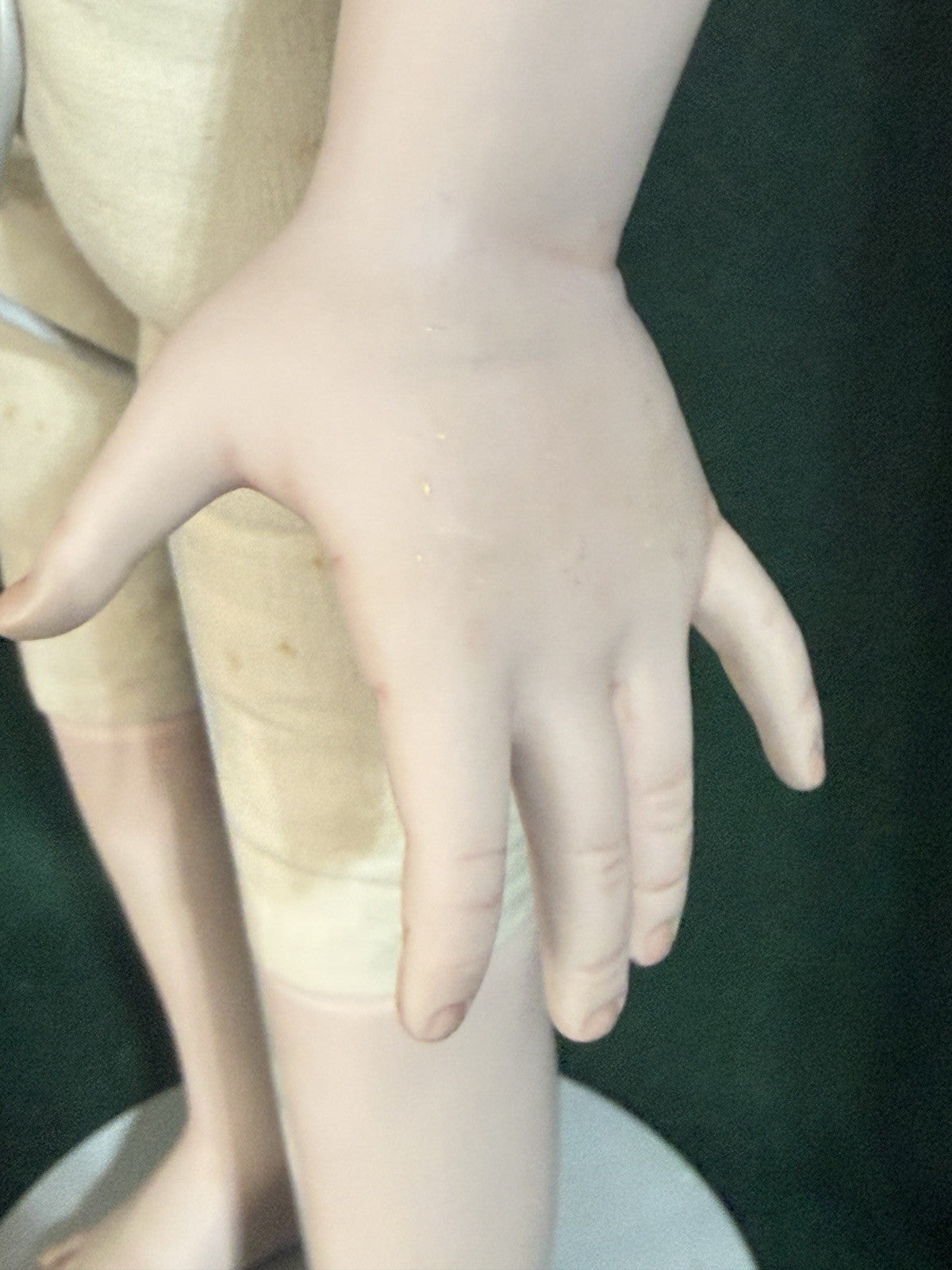 Artist Reproduction Of “Hilary” by Dianna Effner 24” Porcelain and Cloth Doll