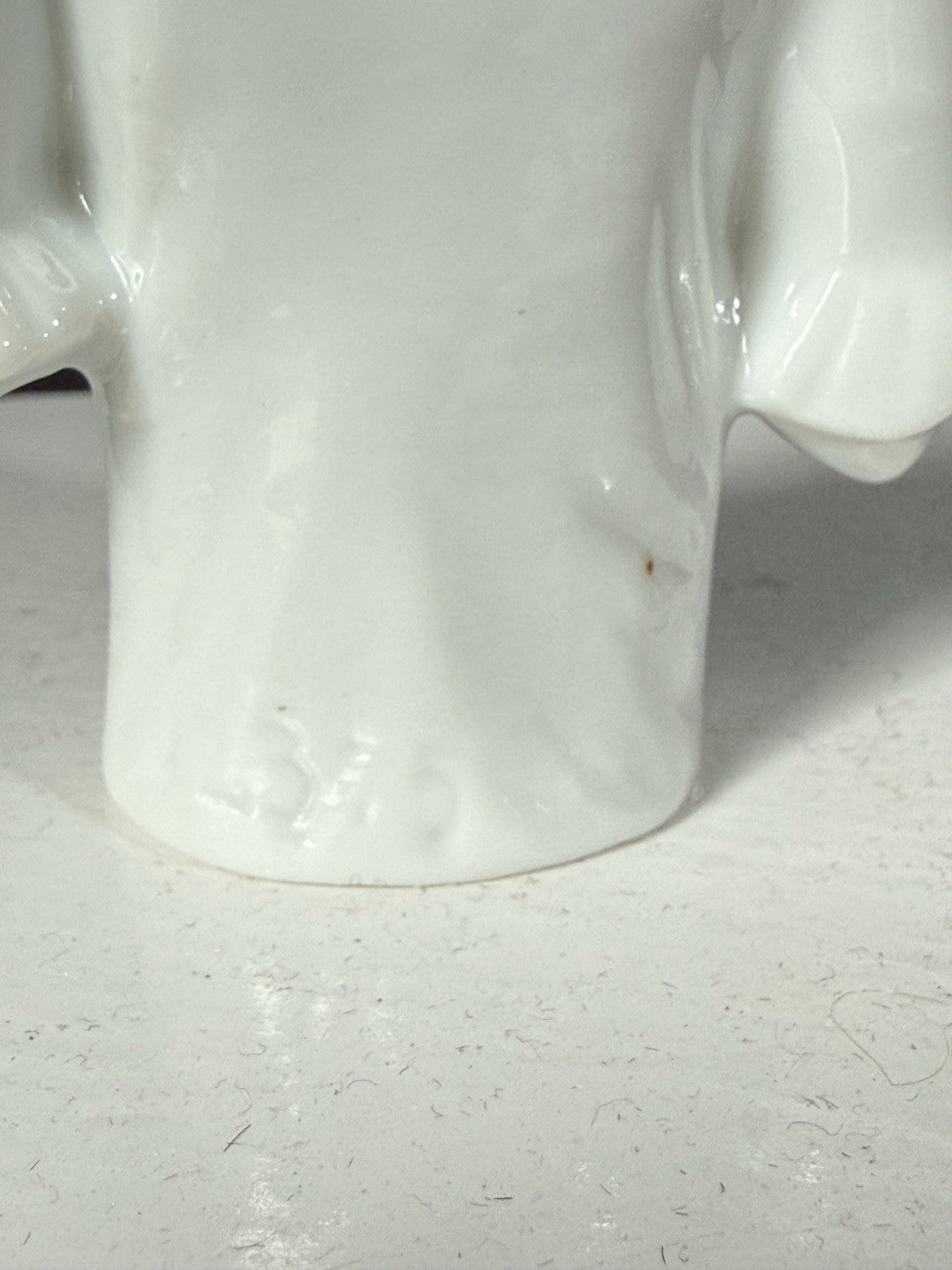Antique German Art Deco Flapper Pin Cushion 4” Half Doll Arms Attached