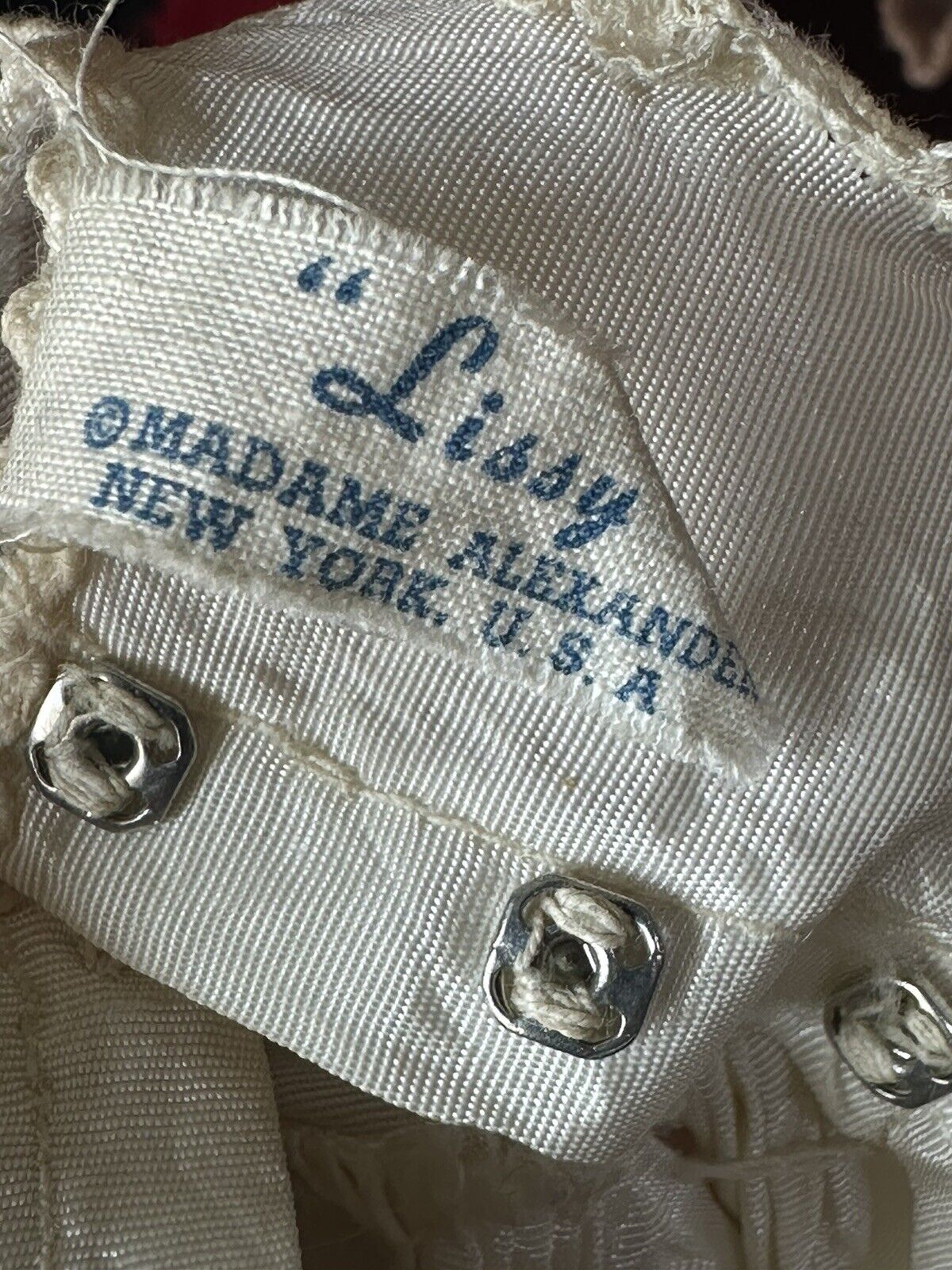 Vintage 1956’s Madame Alexander 11” Lissy Doll Marked All Original Outfit