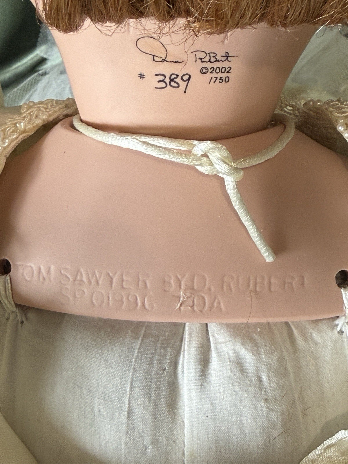 Large 32” Porcelain Doll “Tammie” by Donna Rubert LE 750