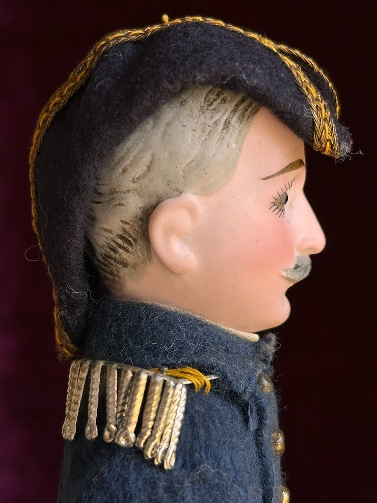 Very Rare 8.25” Antique German Cuno Otto Dressel Portrait Character Bisque Doll