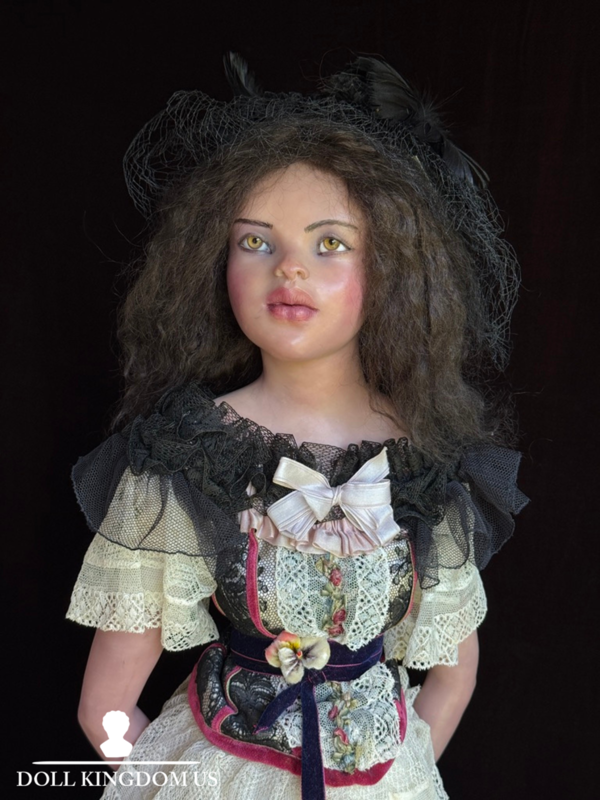 OOAK Anna Brahms 31" Contemporary Artist Collectible Polymer Clay Doll