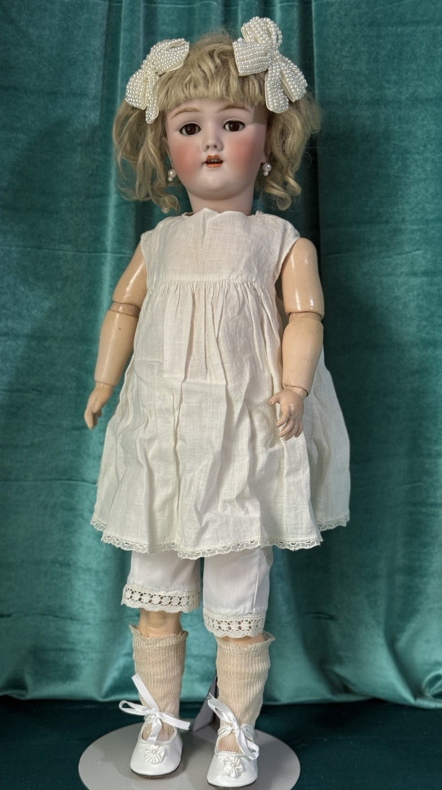 Antique German Simon Halbig  Handwerck Mold 69 12x Bisque Head 24” Doll