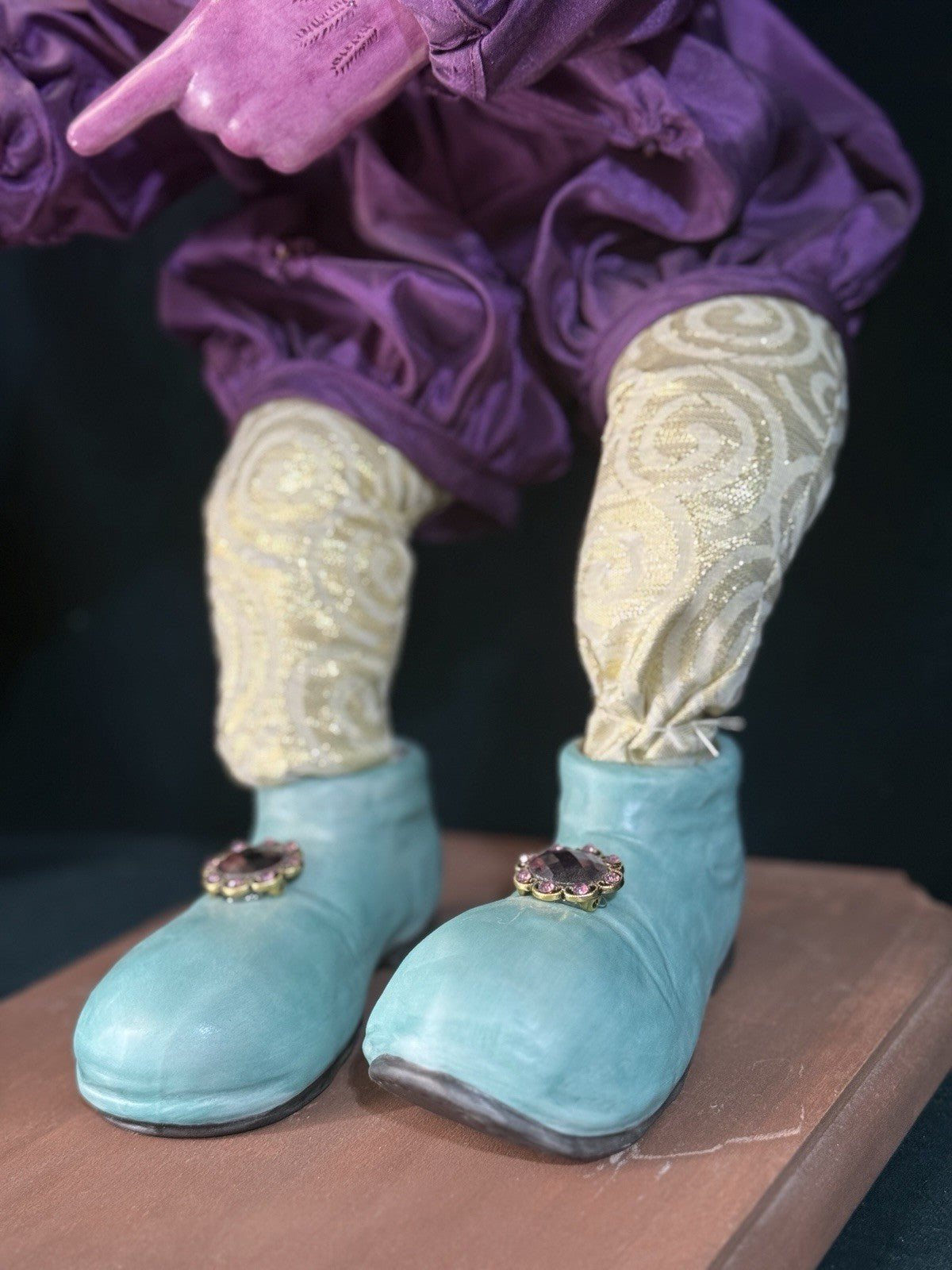 Artist Cynthia Baron Porcelain Jester Clown Mold “Kukla Klown” 18” Doll