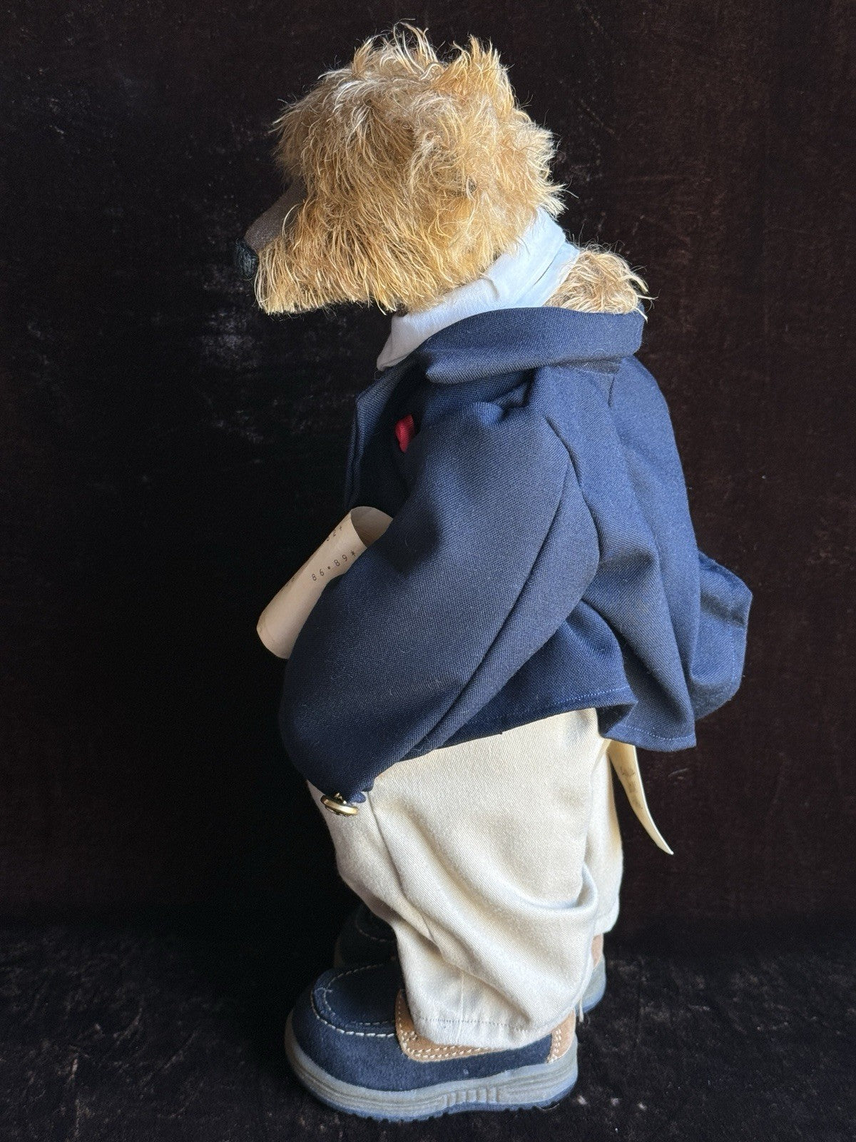 OOAK (?) Artist 16.5” Mohair PCA Character Teddy Bear
