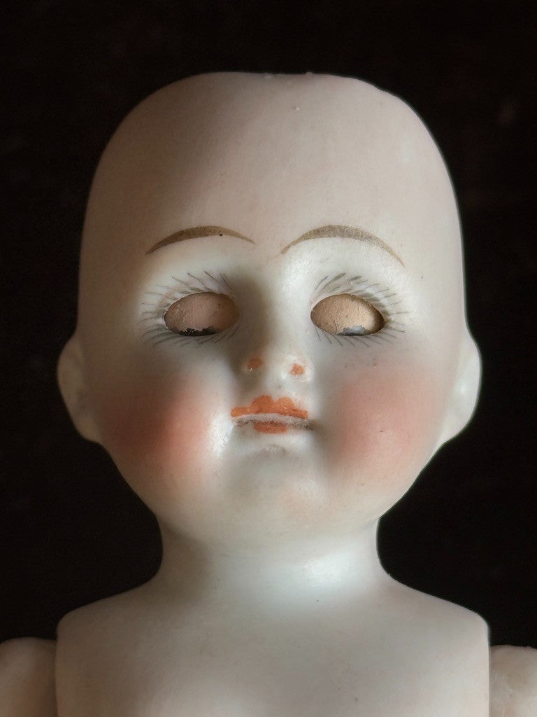 Antique German 6.25” Kestner All Bisque Mignonette Doll