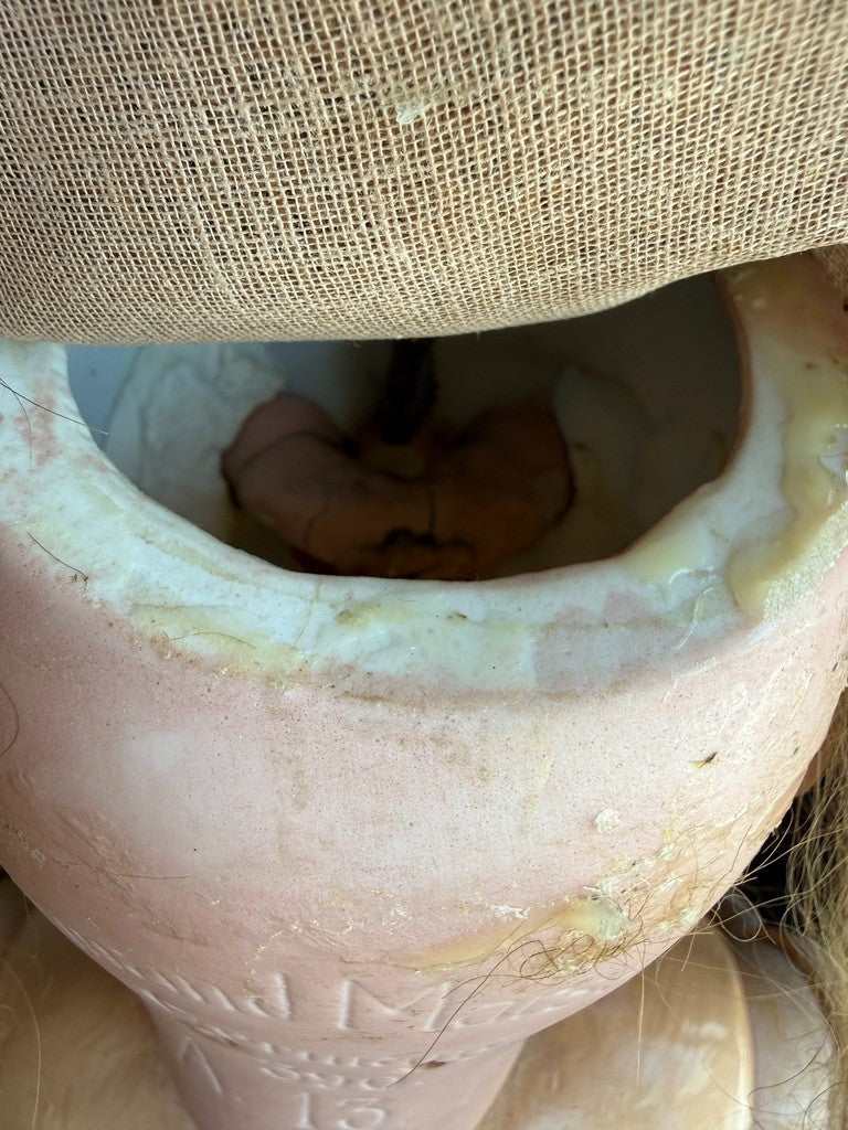 Large Antique German 31" Armand Marseille 390 Bisque Head Doll