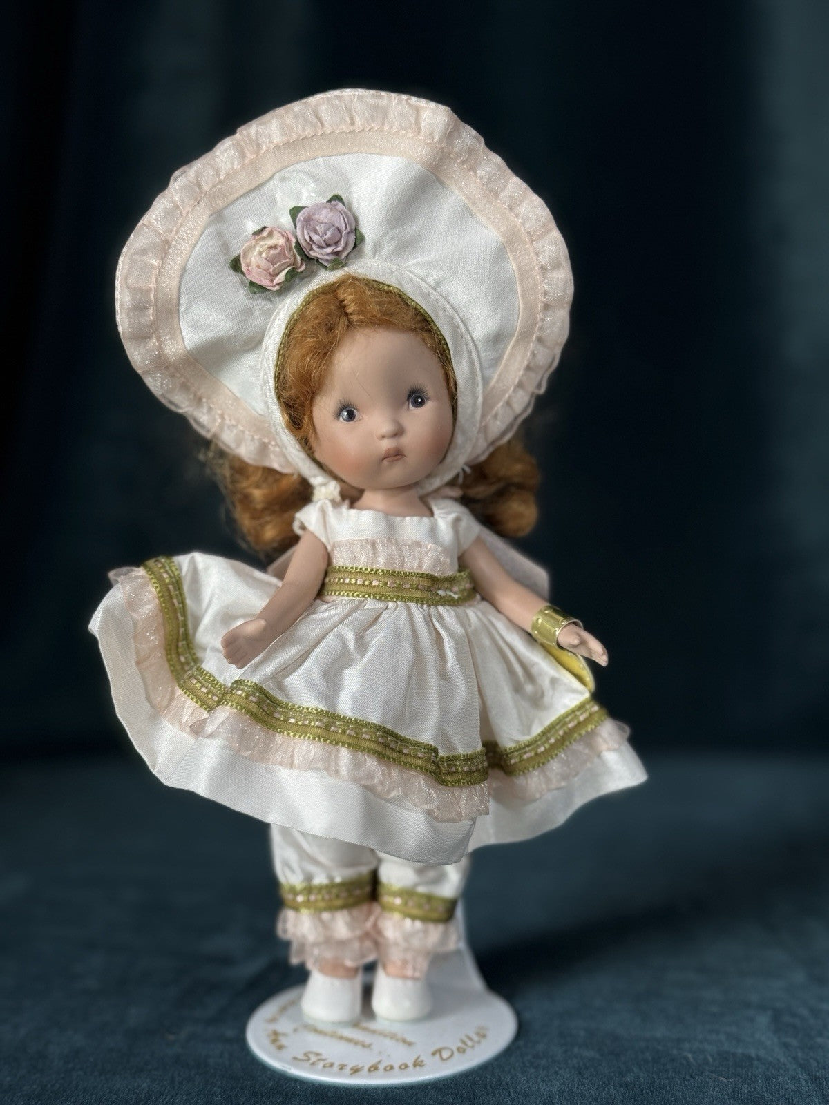 MIB Nancy Ann Little Bo Peep Dianna Effner Doll 105/1000 Box/COA/Tag/Stand