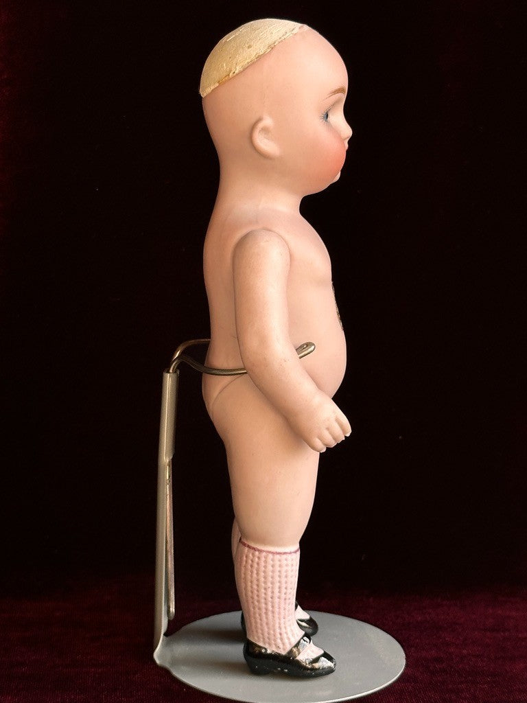 Large Antique German 7.5” Kestner 150 All Bisque Mignonette Doll