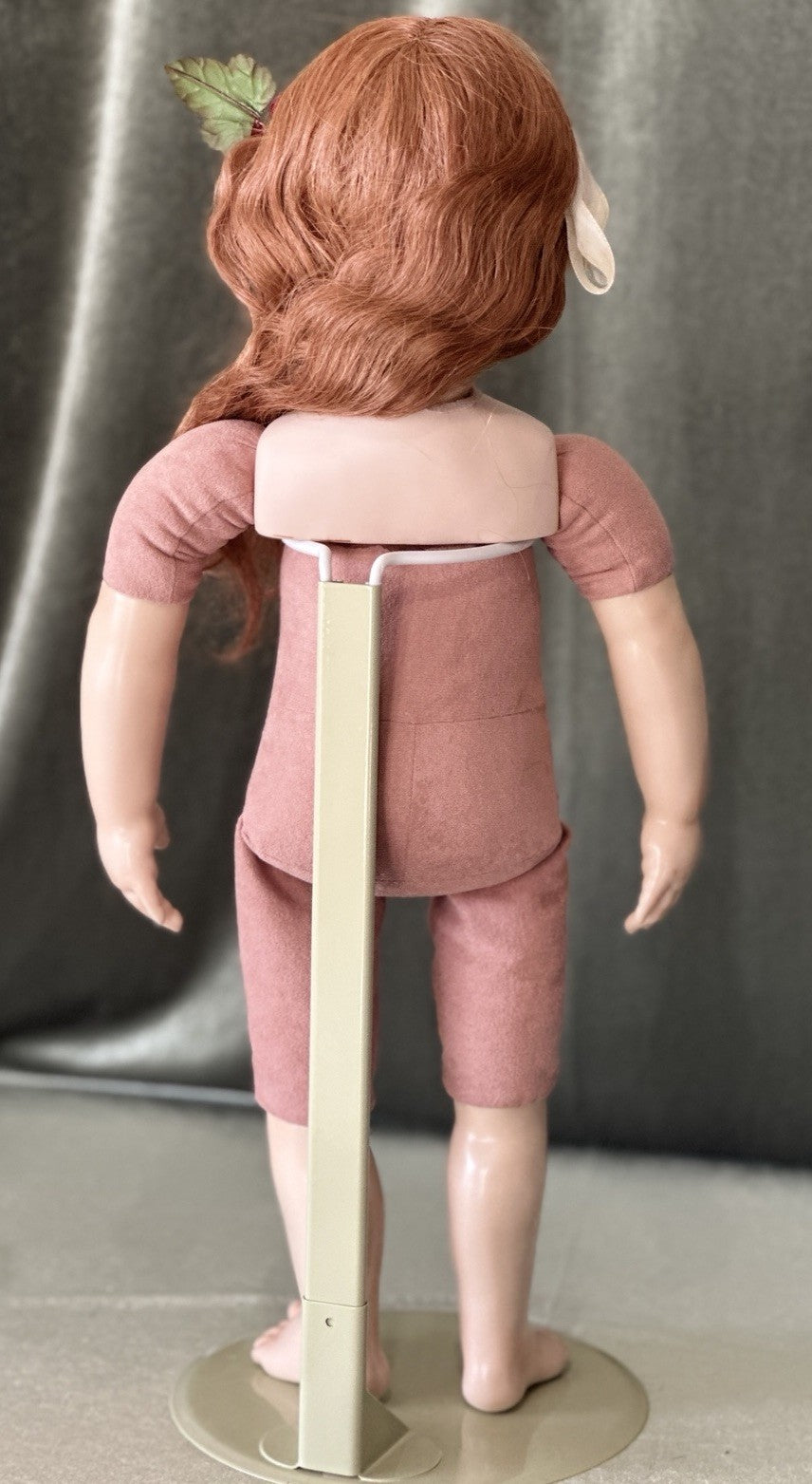 Collectible Artist Susan Krey Baby 22” Doll “Amy” Wax Over Porcelain  LE 50