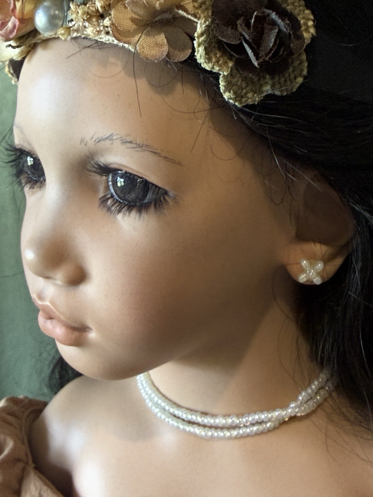 Vinyl Annette Himstedt 23” Doll “Morgana” 1996 Box/COA/Tag