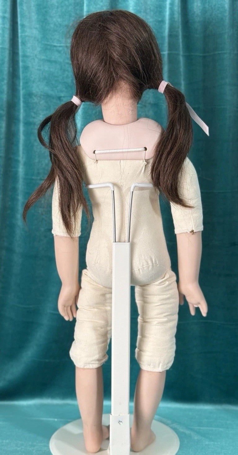 OOAK Porcelain 25” Doll “Angry Clementine” By German Artist Grossle-Schmidt