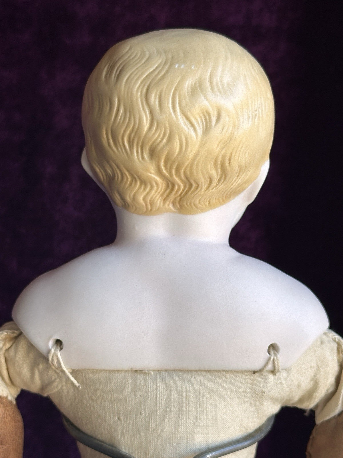 Rare Antique German 15” Alt, Beck & Gottschalck (?) Bisque Parian Boy Doll